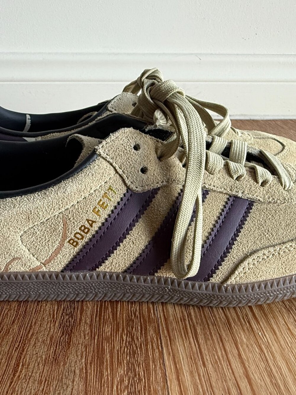 adidas Samba Star Wars Boba Fett Sarlacc Pit sneaker, Unisex - Picture 8 of 9